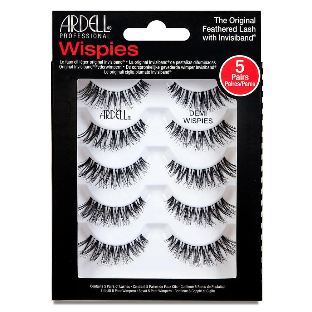Ardell Demi Wispies Strip Lashes, Pack Of 5 1 Ardell Demi Wispies Strip Lashes, Pack Of 5