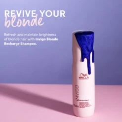 Wella Professionals Invigo Blonde Recharge Cool Blonde Shampoo 250ml -Wella Professionals || Redken || Matrix Sales 544040 3