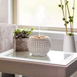 HoMedics Ellia Gather Ultrasonic Diffuser White -Wella Professionals || Redken || Matrix Sales 545583 2