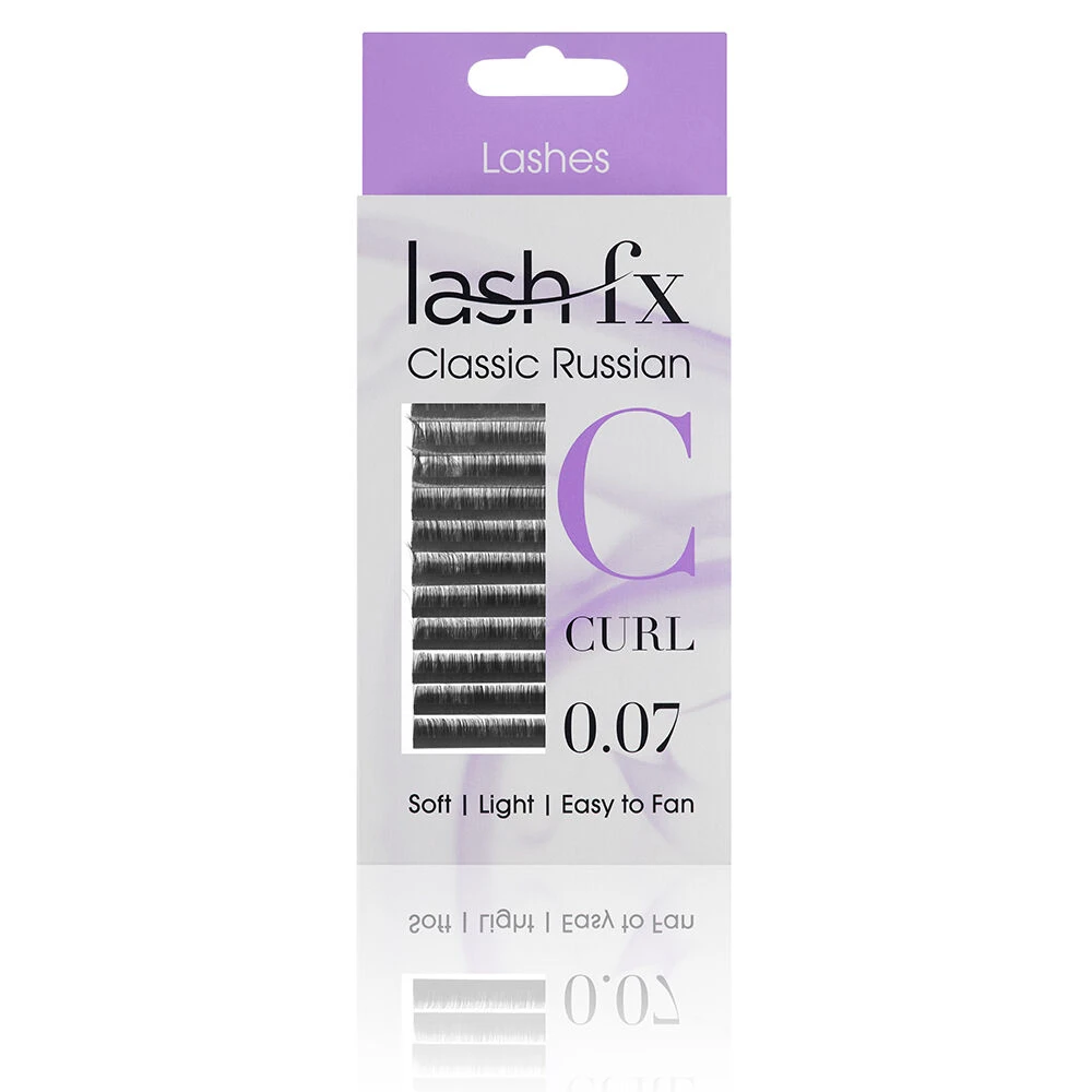 Lash FX Classic Russian Lashes C Curl 0.07 - 12mm 1 Lash FX Classic Russian Lashes C Curl 0.07 - 12mm