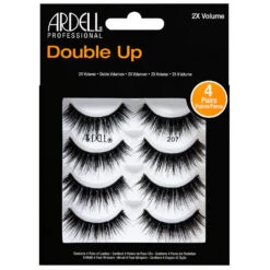 Ardell Double Up 207 Strip Lashes, Pack Of 4