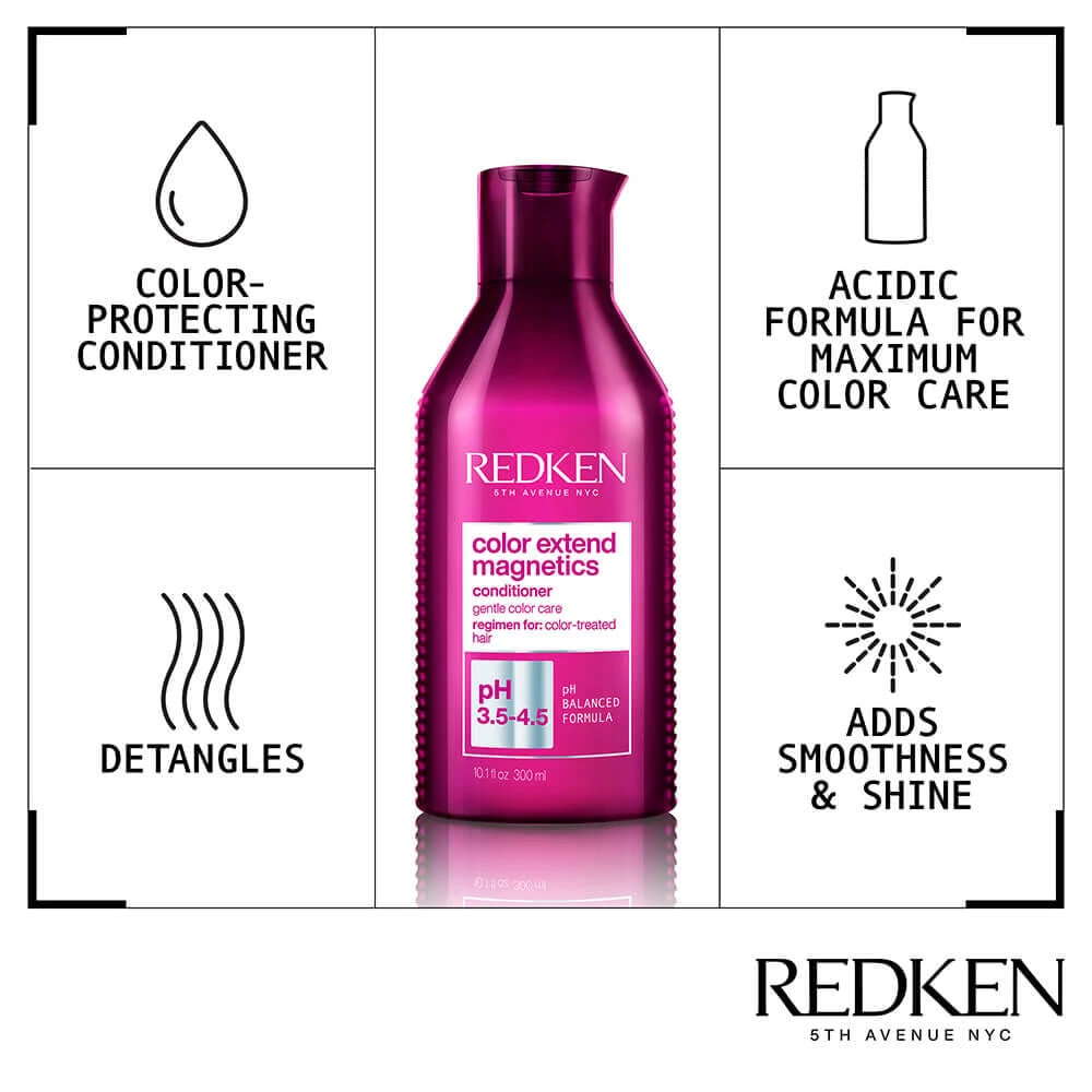 Redken Color Extend Magnetics Conditioner 300ml 2 Redken Color Extend Magnetics Conditioner 300ml - Image 2