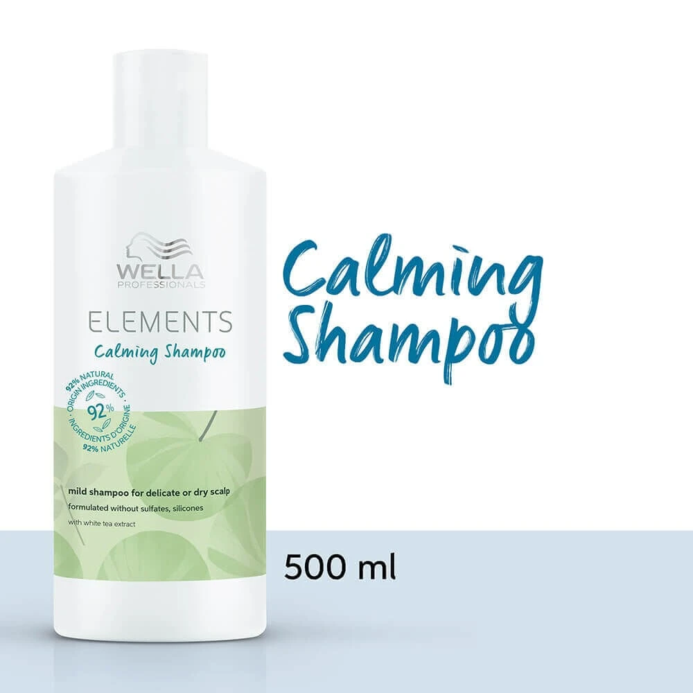 Wella Professionals Elements Calming Shampoo 500ml 2 Wella Professionals Elements Calming Shampoo 500ml - Image 2