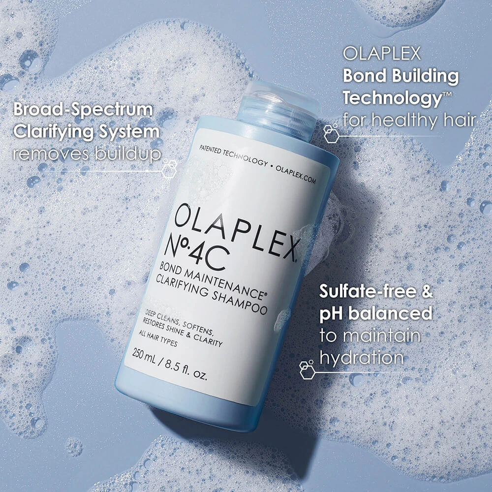 Olaplex No.4C Bond Maintenance Clarifying Shampoo 250ml 2 Olaplex No.4C Bond Maintenance Clarifying Shampoo 250ml - Image 2