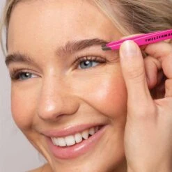 Tweezerman Mini Slant Tweezers, Assorted Colours, Single Tweezer -Wella Professionals || Redken || Matrix Sales 818495 2