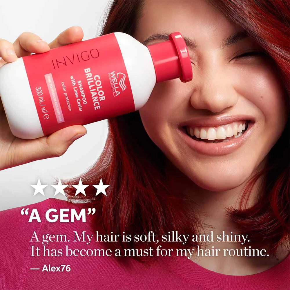 Wella Professionals Invigo Color Brilliance Fine Shampoo 1000ml 6 Wella Professionals Invigo Color Brilliance Fine Shampoo 1000ml - Image 6