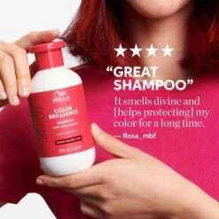 Wella Professionals Invigo Color Brilliance Coarse Shampoo 300ml -Wella Professionals || Redken || Matrix Sales 818814 7